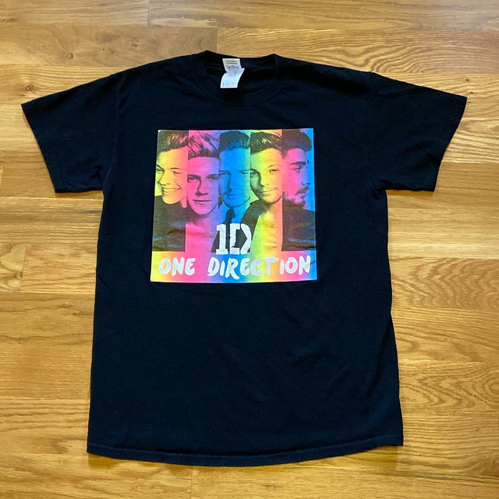 🎸BUY ONE GET ONE FREE One Direction neon T-Shirt, Gift For Fan, Unisex Tee